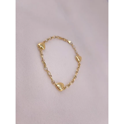 Pulseira Corações