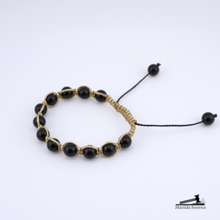 Pulseira Shambala de Onix