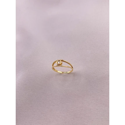 Anel Solitário de Diamante