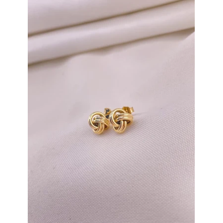 Brincos Entrelaçado