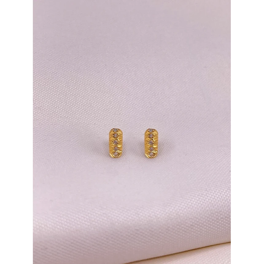 Brincos com Diamantes