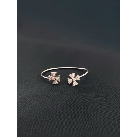 Bracelete Flores de Diamantes