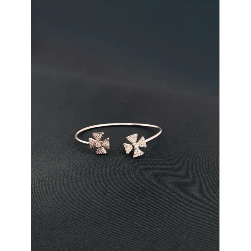 Bracelete Flores de Diamantes