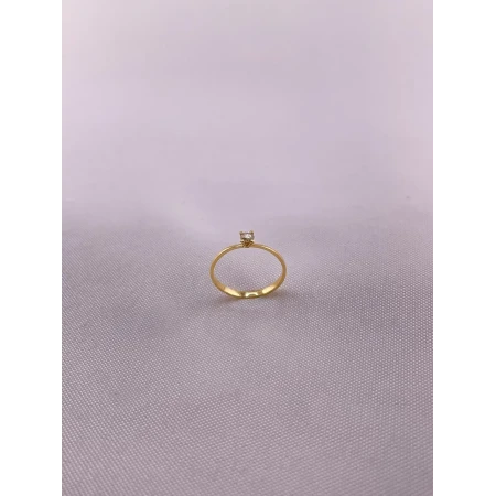 Anel Solitário Cartier