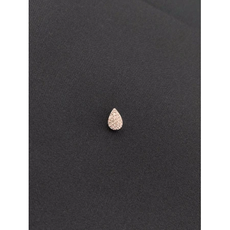 Pingente Gota de Diamantes