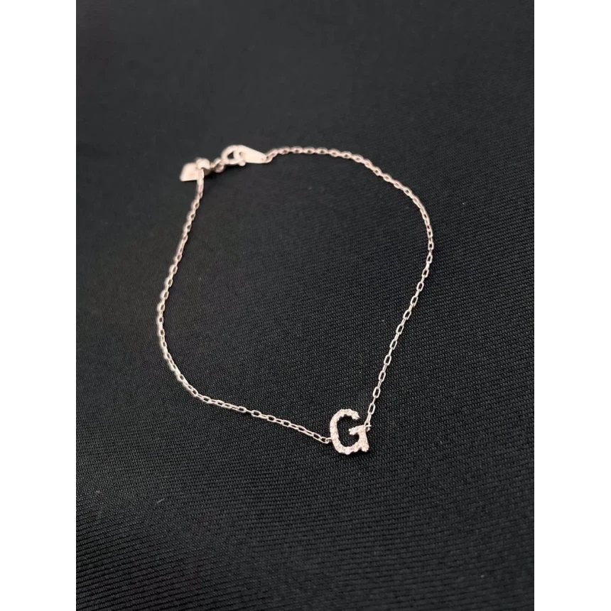 Pulseira Cartier com Letra G