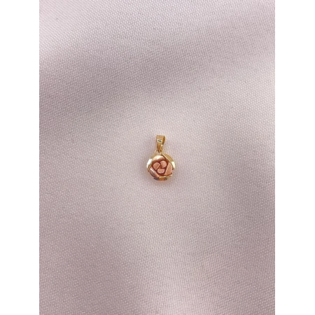 Pingente Rosa  2 Tons