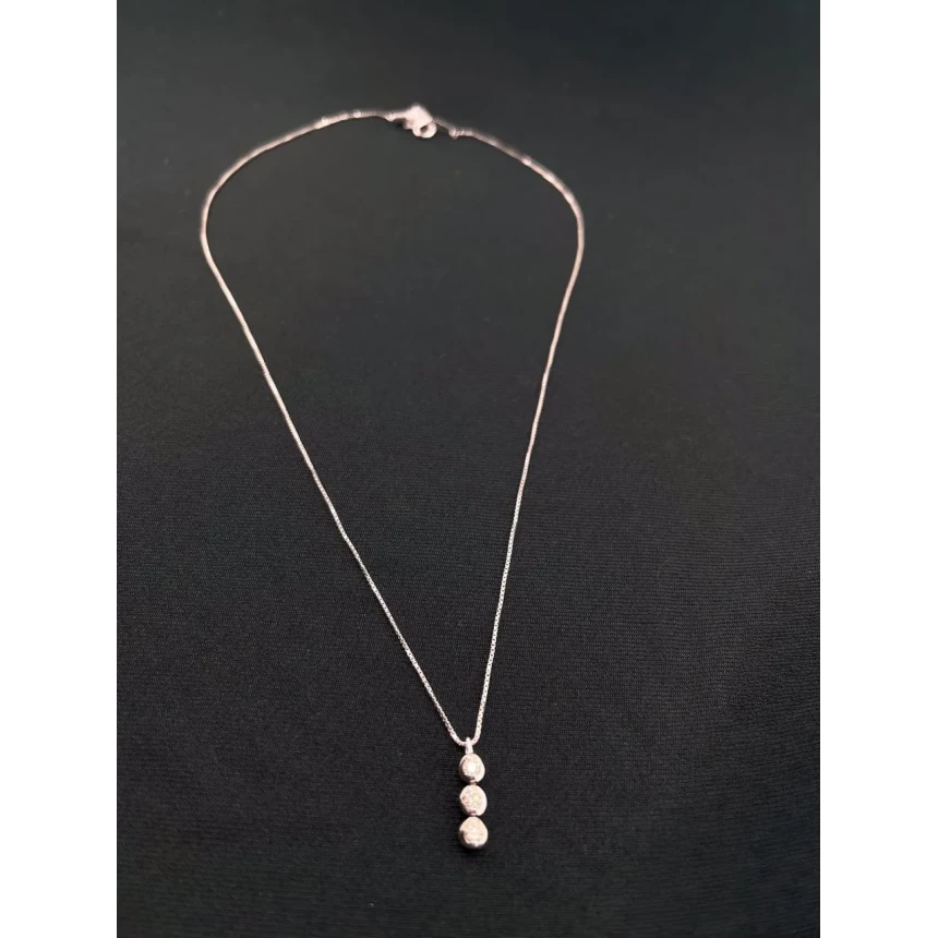 Conjunto Corrente Veneziana com 3 Diamantes, totalizando 18 Pontos