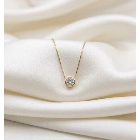 Colar Ponto de luz 40 Pontos de Diamante