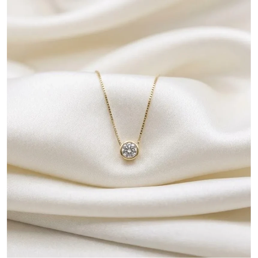 Colar Ponto de luz 40 Pontos de Diamante