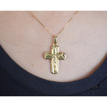 Pingente Crucifixo Estilizado 