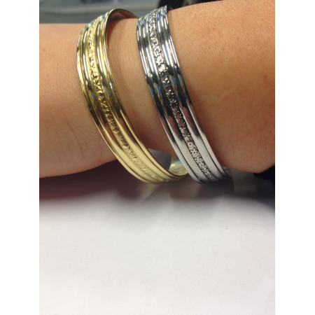 Pulseira Estilizada Canelada (unidade)