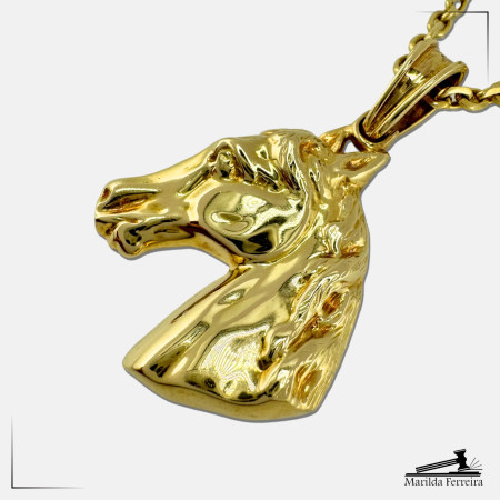 Pingente Busto de Cavalo 