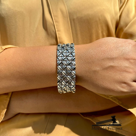 Pulseira Dois Tons Dupla Face