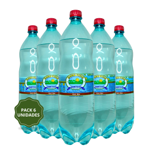 Água Mineral 1,5L - Com Gás - Pack com 06 unidades