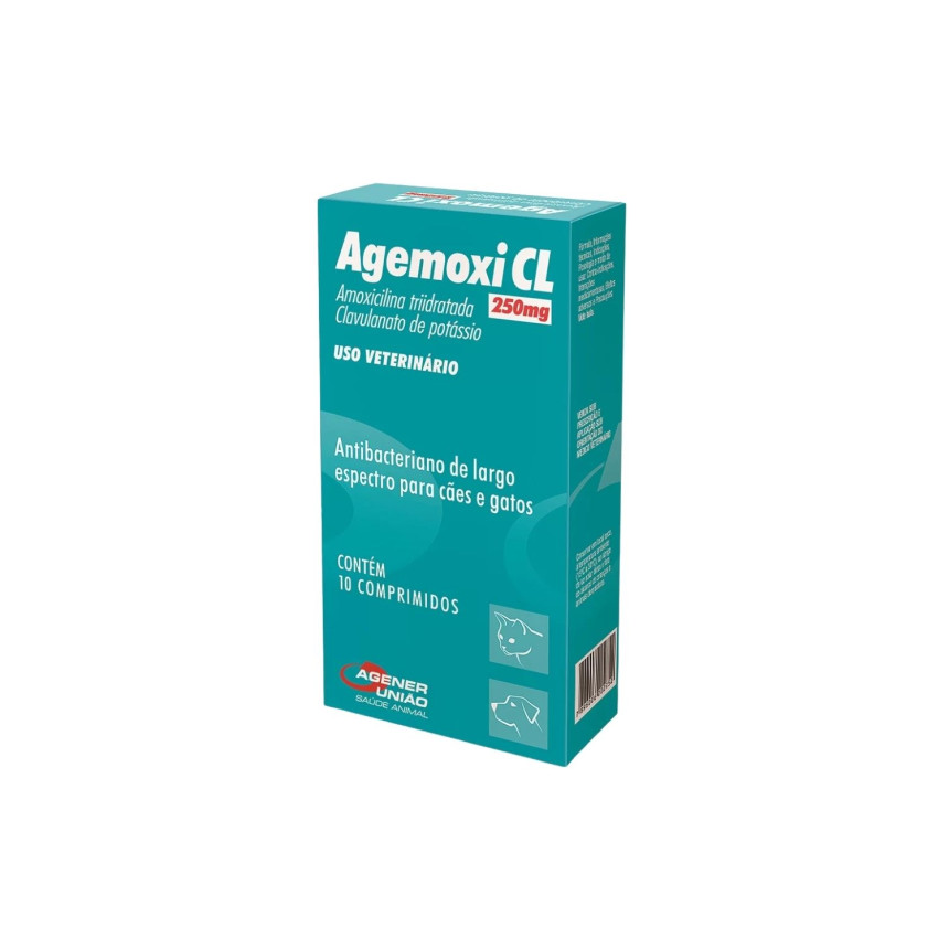 Agemoxi CL 250 mg - 10 comprimidos