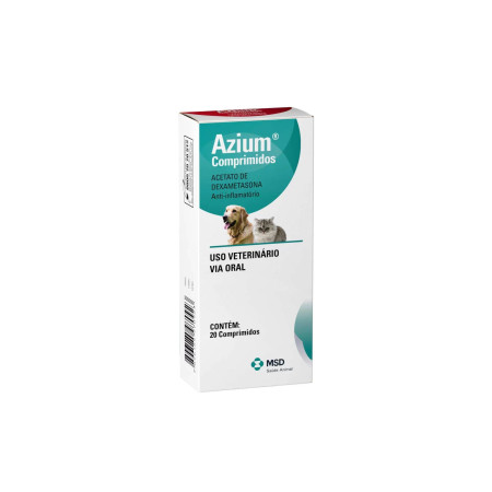 Azium Comprimidos 0,5 mg - 20 comprimidos