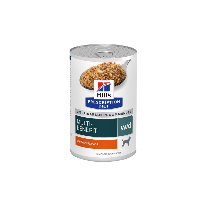 Hill's Prescription Diet Cães Multi Benefit w/d Frango úmida 370 g