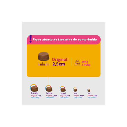 Bravecto 1000 mg - cães de 20 a 40 kg - 1 comprimido