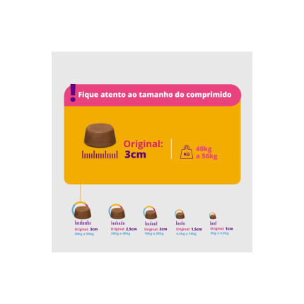 Bravecto 1400 mg - cães de 40 a 56 kg - 1 comprimido