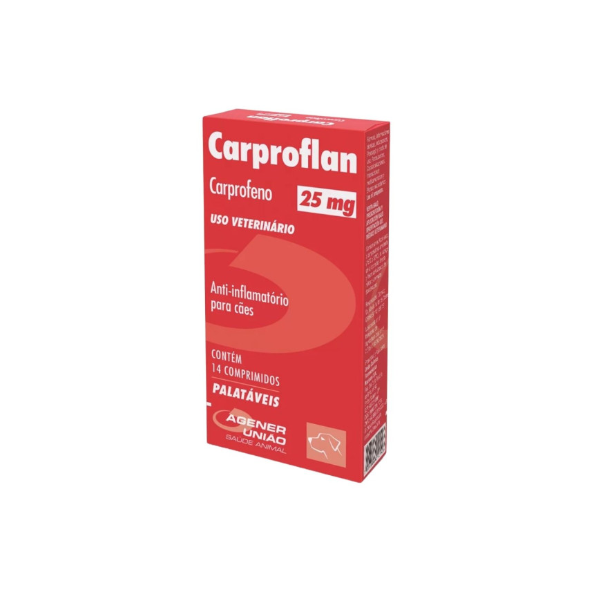 Carproflan 25 mg - 14 comprimidos