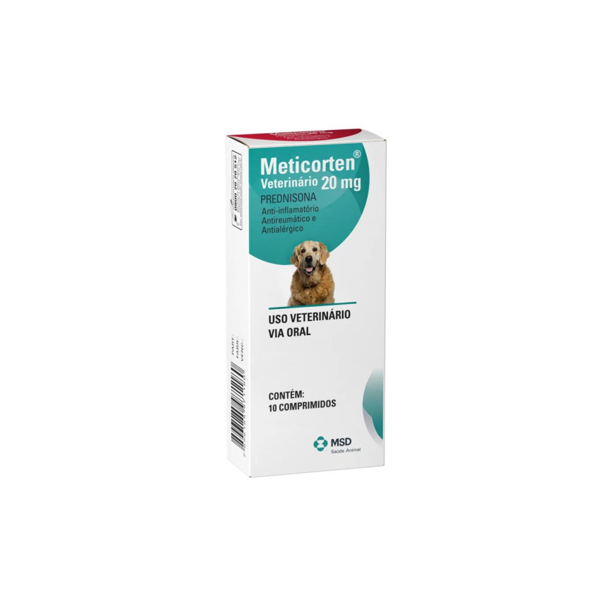 Meticorten 20 mg - 10 comprimidos