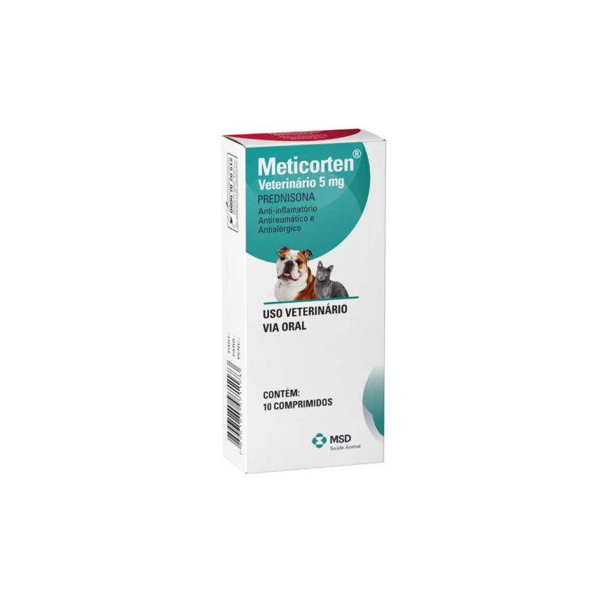 Meticorten 5 mg - 10 comprimidos