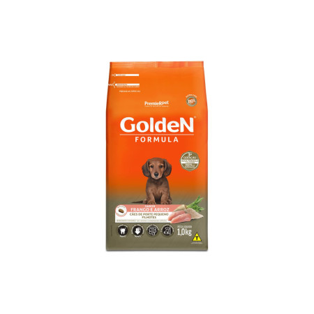 Golden Formula Cães Filhotes Porte Pequeno Frango 1 kg