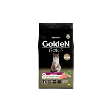 Golden Gatos Castrados Frango 10,1 kg