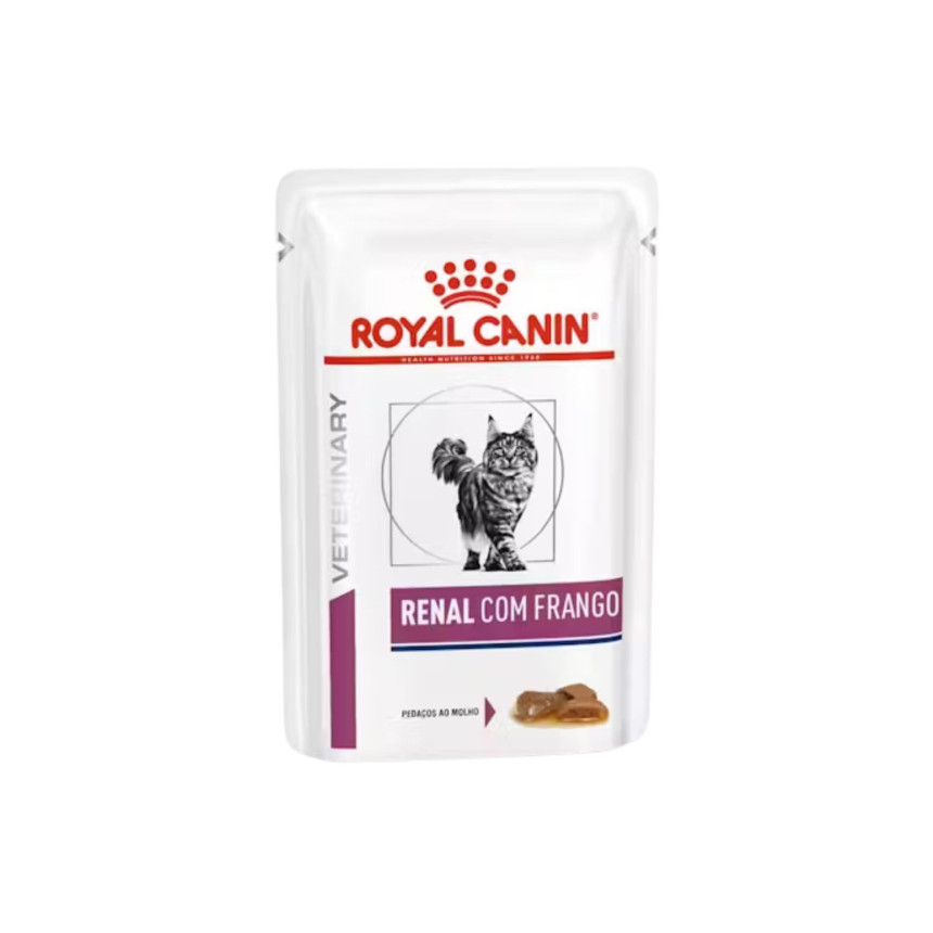 Sachê Royal Canin Veterinary Feline Renal com Frango 85 g