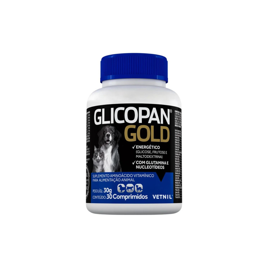 Glicopan Gold - 30 comprimidos