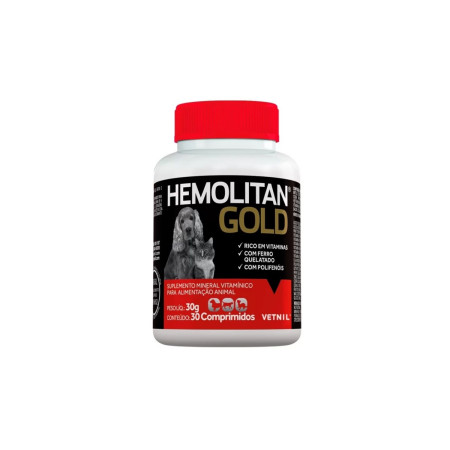 Hemolitan Gold - 30 comprimidos