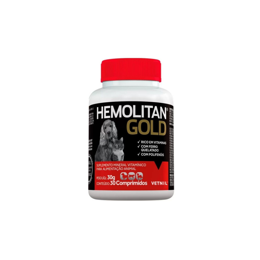Hemolitan Gold - 30 comprimidos