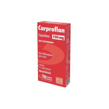 Carproflan 100 mg - 14 comprimidos