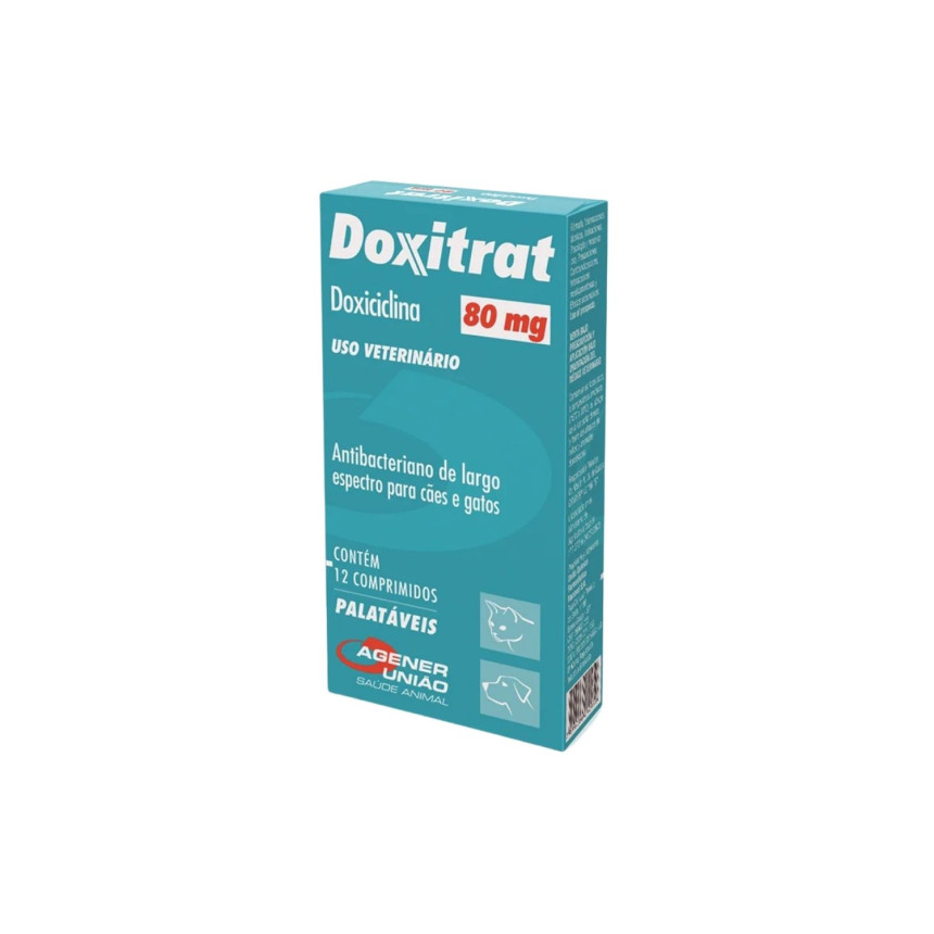 Doxitrat 80 mg - 12 comprimidos