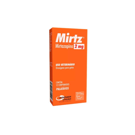 Mirtz 2 mg - 12 comprimidos