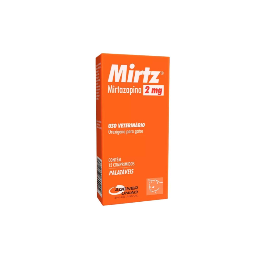 Mirtz 2 mg - 12 comprimidos