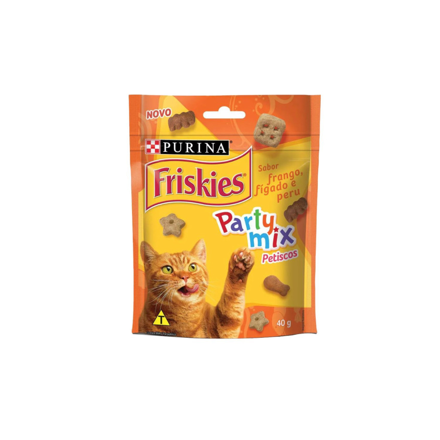 Friskies Party Mix Frango, Figado e Peru 40 g