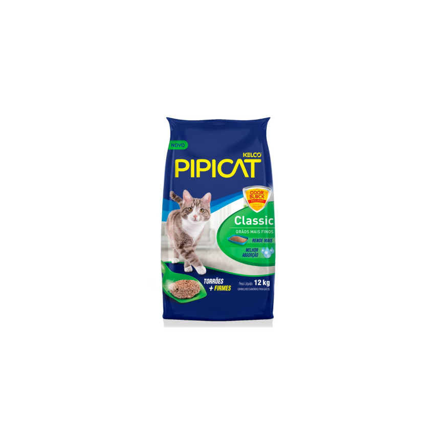 Pipicat Classic Granulado Higiênico 12 kg