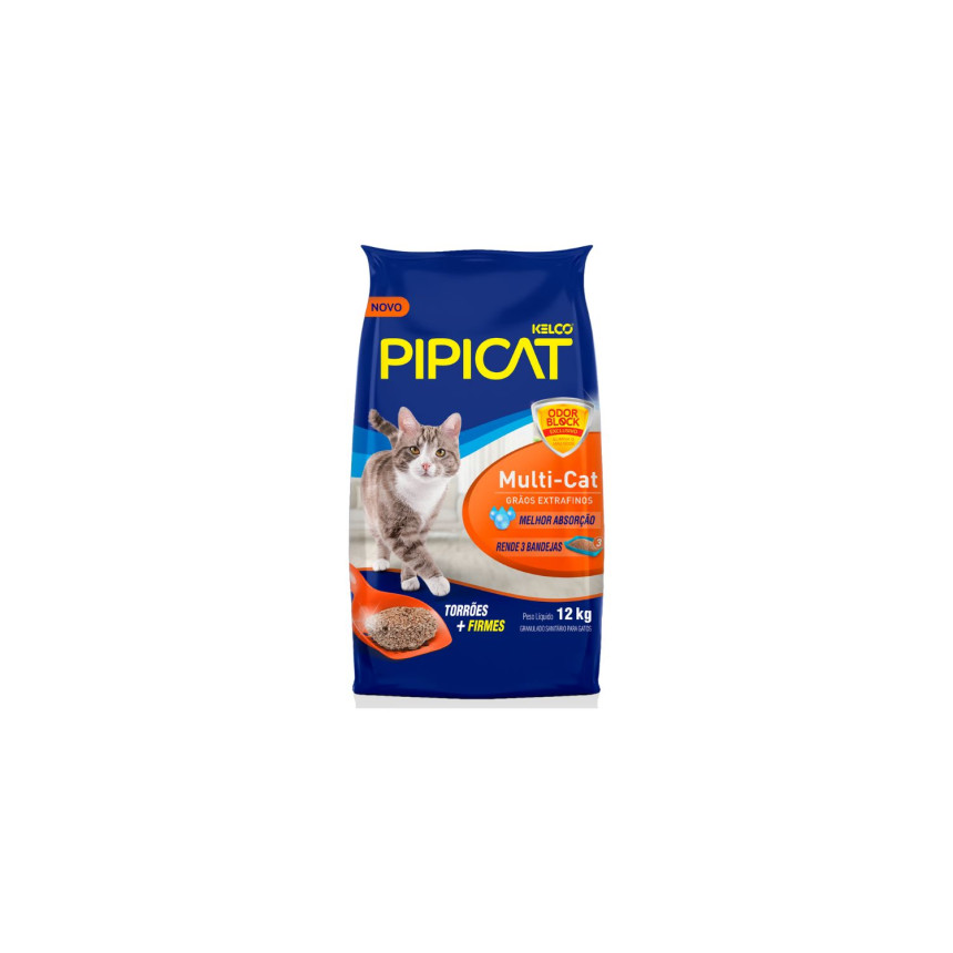 Pipicat Multicat Granulado Higiênico 12 kg