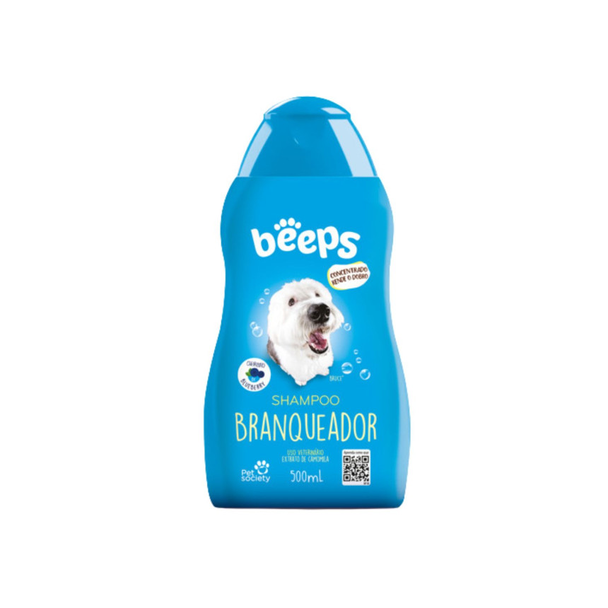Beeps Shampoo Branqueador 500 ml