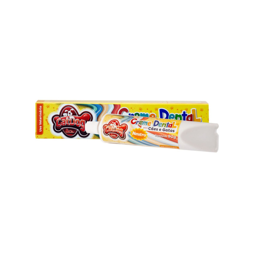 Cat Dog Creme Dental Neutro 90 g