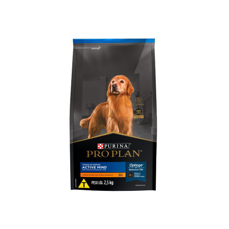 Pro Plan Active Mind Cães Adultos Todos os Portes 2,5 kg