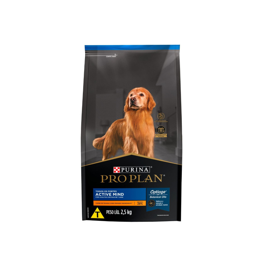 Pro Plan Active Mind Cães Adultos Todos os Portes 2,5 kg
