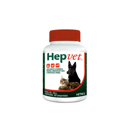 Hepvet - 30 comprimidos