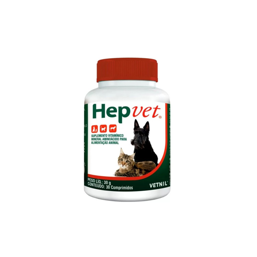Hepvet - 30 comprimidos