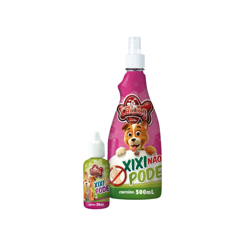 Cat Dog Kit Xixi pode 30 ml + Xixi não pode 500 ml