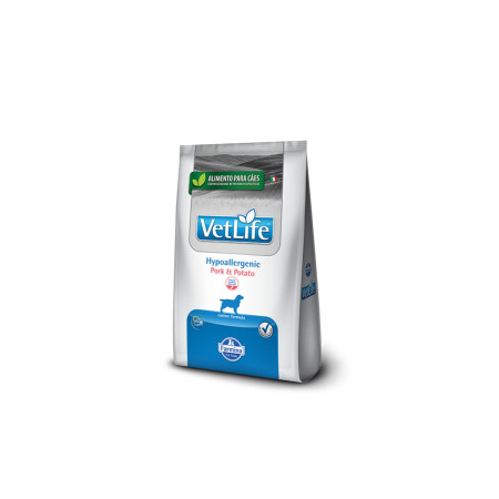 Vet Life Canine Hypoallergenic Porco e Batata 2 kg