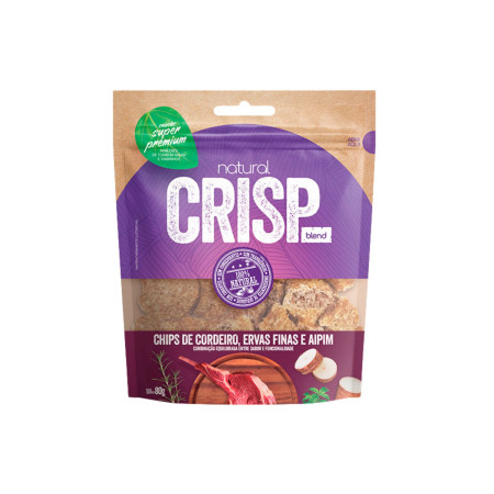 Natural Crisp Chips de Cordeiro, Ervas Finas e Aipim 80 g