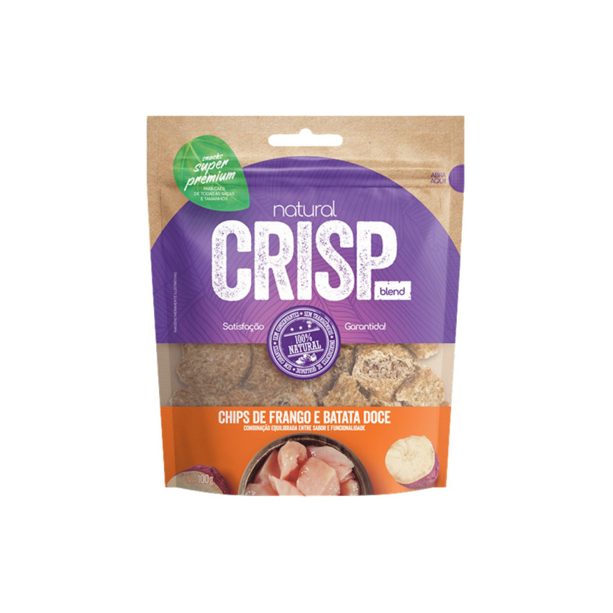 Natural Crisp Chips de Frango e Batata Doce 100 g